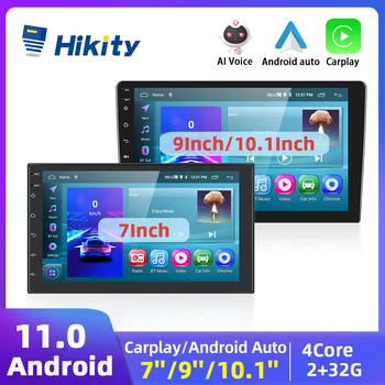 Hikity Android 7 9 10 Inch Auto Multimedia Video Player 2 Din Masina Radio Stereo Pentru Volkswagen, Toyota, Nissan, KIA, Ford, Honda Lada