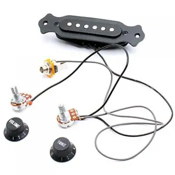 Single Coil Magnetic Pickup Built-in Preampline Driver DIY Piese Accesorii