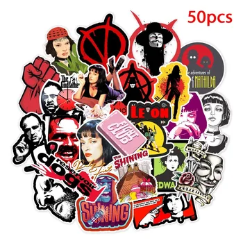 50pcs Film Clasic autocolante Pentru Bagaje Laptop Pictura Arta Kill Bill Pulp Fiction Poster Autocolante impermeabil skateboard jucărie
