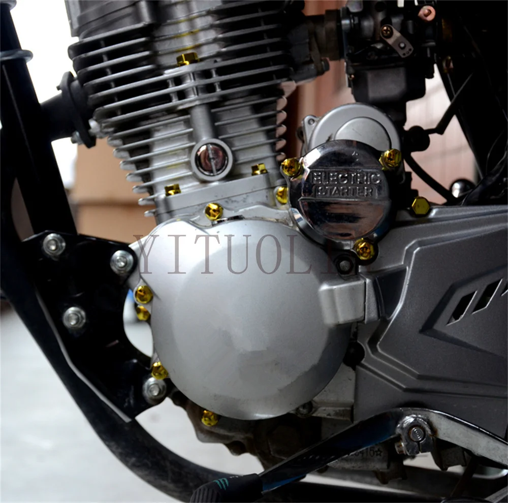 Motociclete Accesorii Pentru SUZUKI SV650 V STROM 650 GIXXER GSXR 1000 K7 GSR600 BOULEVARD M109R Motocross Piuliță Șurub Capac de Acoperire Imagine 4